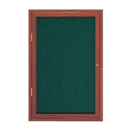 United Visual Products Sliding Glass Door Radius Letterboard, Hdr, 96"x48", White/Blue Vinyl UV9024ACSH-WHITE-BARBLU